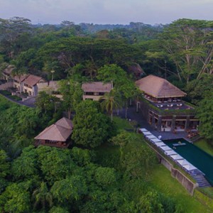 Bali Honeymoon Packages Alila Ubud Aerial View