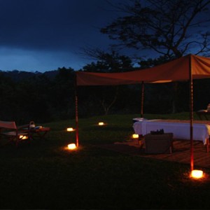 Bali Honeymoon Packages Alila Ubud In Villa Spa Massage At Night