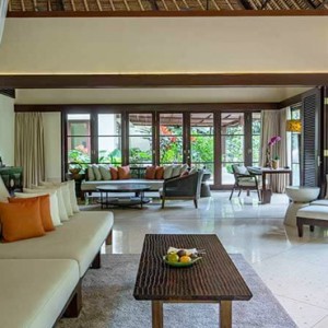 Bali Honeymoon Packages Hanging Gardens Of Bali Presidential Suite Living Area