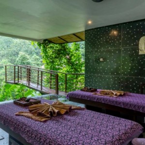 Bali Honeymoon Packages Hanging Gardens Of Bali Spa Suite Treatment Room