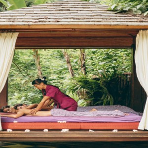 Bali Honeymoon Packages Hanging Gardens Of Bali Outdoor Spa Massage