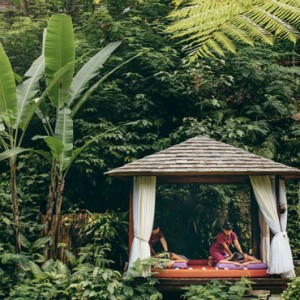 Bali Honeymoon Packages Hanging Gardens Of Bali Outdoor Spa Massage1