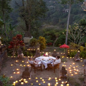 Bali Honeymoon Packages Hanging Gardens Of Bali Romantic Private Dining