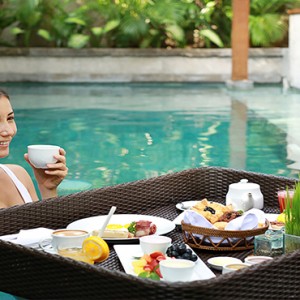 Bali Honeymoon Packages The Elysian Seminyak Breakfast In Pool