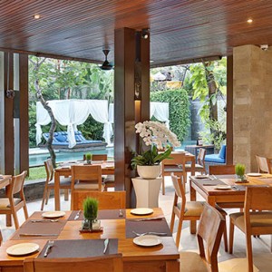 Bali Honeymoon Packages The Elysian Seminyak Rush Bamboo Restaurant