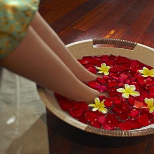 Bali Honeymoon Packages The Elysian Seminyak Spa Foot Massage1