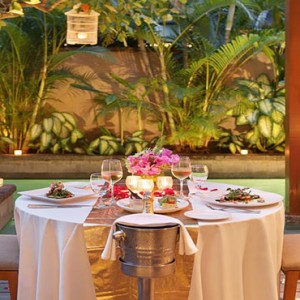 Bali Honeymoon Packages The Elysian Seminyak In Villa Dining