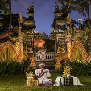 Bali Honeymoon Packages The Laguna Bali Balinese Blessing