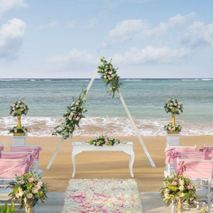 Bali Honeymoon Packages The Laguna Bali Wedding Setup