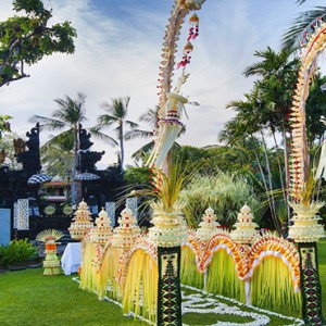 Bali Honeymoon Packages The Laguna Bali Wedding Setup3