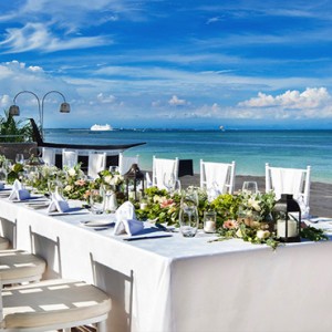 Bali Honeymoon Packages The Laguna Bali Wedding Setup4