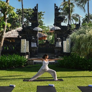 Bali Honeymoon Packages The Laguna Bali Yoga At Garden Temple1