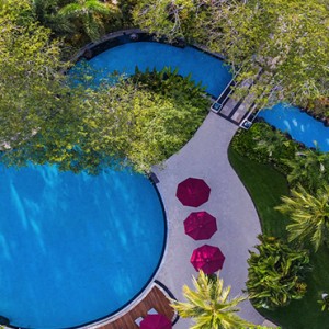 Bali Honeymoon Packages The Laguna Bali Aerial View