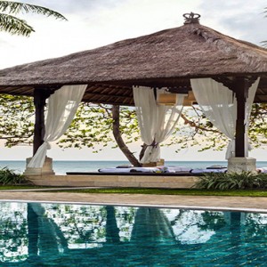 Bali Honeymoon Packages The Laguna Bali Beachfront Spa Gazebo