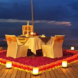 Bali Honeymoon Packages The Samaya Seminyak Romantic Private Dining