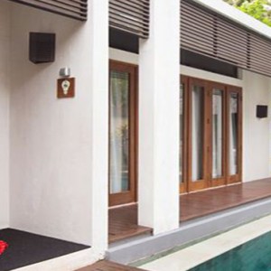 Bali Honeymoon Packages The Samaya Ubud Ayung Villa Exterior Pool