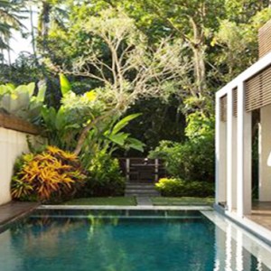 Bali Honeymoon Packages The Samaya Ubud Ayung Villa Exterior Pool1