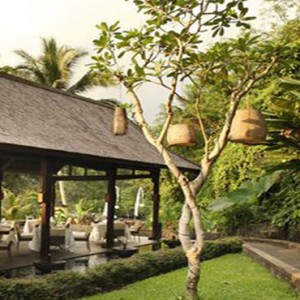 Bali Honeymoon Packages The Samaya Ubud Swept Away Restaurant Entrance