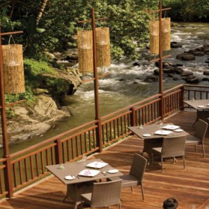 Bali Honeymoon Packages The Samaya Ubud Swept Away Restaurant Overview