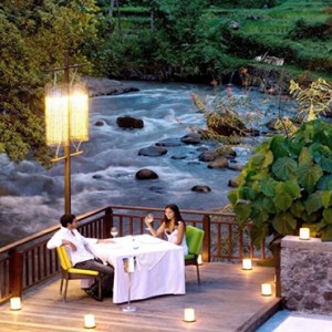 Bali Honeymoon Packages The Samaya Ubud Swept Away Restaurant Private Dining