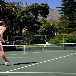 Belmond Mount Nelson, Cape Town - Luxury South Africa Honeymoon Packages - Tennis