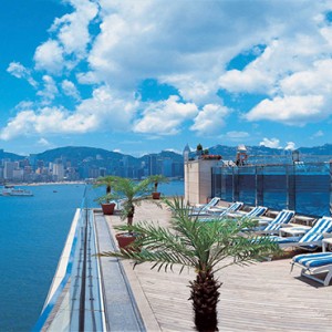 Harbour Grand Kowloon - Luxury Hong Kong Honeymoon Packages - Rooftop pool deck