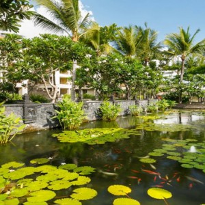 Legian Bali Seminyak - Luxury Bali Honeymoon Packages - Garden river view