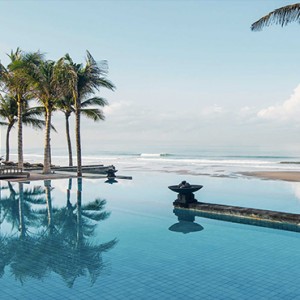 Legian Bali Seminyak - Luxury Bali Honeymoon Packages - Infinity pool view