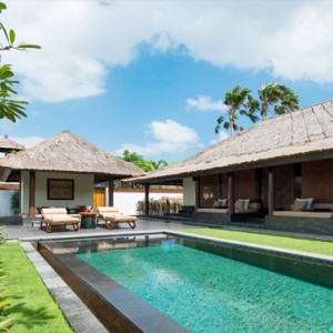 Legian Bali Seminyak - Luxury Bali Honeymoon Packages - One bedroom Villa (Villas at The Club) exterior with pool