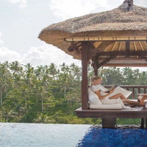 Luxury Bali Honeymoon Packages Viceroy Bali Deluxe Terrace Pool Villa Women In Cabana1