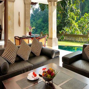 Luxury Bali Honeymoon Packages Viceroy Bali Viceroy Villa Outdoor Living Area