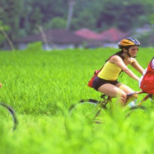 Luxury Bali Honeymoon Packages Viceroy Bali Cycling