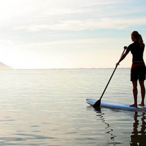 paddleboarding - Kahala Hotel and Resort Hawaii - Luxury Hawaii Honeymoon Packages