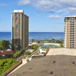 Luxury Hawaii Honeymoon Packages Hilton Hawaiian Waikiki Beach Ocean View Room – Village Tower 2