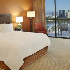 Luxury Hawaii Honeymoon Packages Hilton Hawaiian Waikiki Beach Rainbow Tower Marina Ocean View Junior Suite