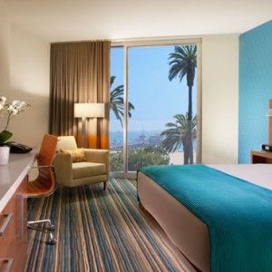 Ocean View Rooms - the shore hotel santa monica - luxury los angeles honeymoon packages