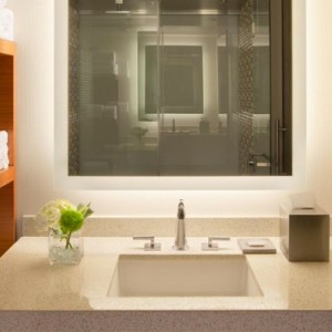 bathroom - the shore hotel santa monica - luxury los angeles honeymoon packages