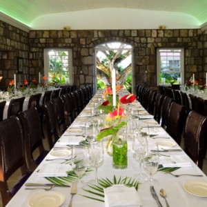 dining 2 - Montpelier Plantation and Beach - Luxury St Kitts and Nevis Holiday Packages