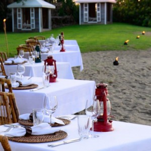 dining - Montpelier Plantation and Beach - Luxury St Kitts and Nevis Holiday Packages