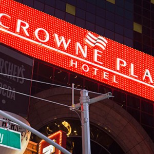 exterior 2 - Crowne Plaza Times Square - luxury New York Honeymoon Packages