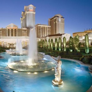 exterior 2 - Nobu Hotel Caesars Palace Las Vegas - Luxury Las Vegas Honeymoon Packages