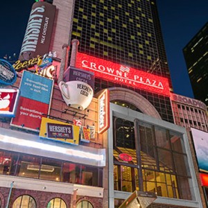 exterior 3 - Crowne Plaza Times Square - luxury New York Honeymoon Packages