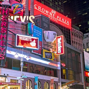 exterior - Crowne Plaza Times Square - luxury New York Honeymoon Packages