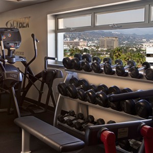 gym - SIXTY Beverly Hills - luxury los angeles honeymoon packages