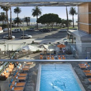 pool 2 - the shore hotel santa monica - luxury los angeles honeymoon packages