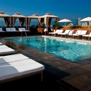 pool 3 - SIXTY Beverly Hills - luxury los angeles honeymoon packages