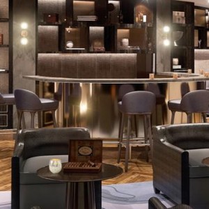 Dubai Honeymoon Packages The Address Downtown Cigar Lounge