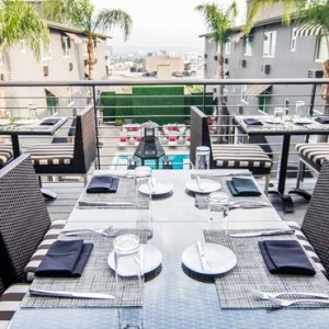 Los Angeles Honeymoon Packages Grafton Sunset Hollywood Dining 4