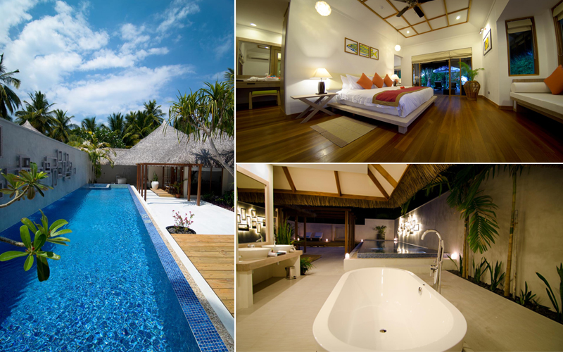 Kuramathi Island Honeymoon Packages Honeymoon Pool Villa