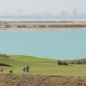 Abu Dhabi Honeymoon Packages Radisson Blu Hotel, Abu Dhabi Yas Island Golf Course View